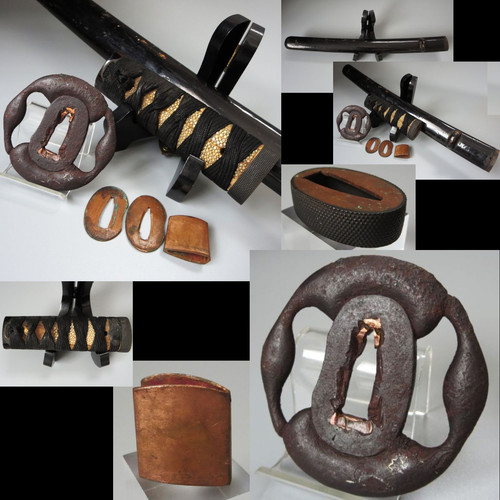 Antique japanese wakizashi - japanese,